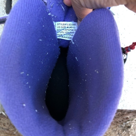 DBX Kids Purple Roller Skates 5-8 - Picture 7 of 9